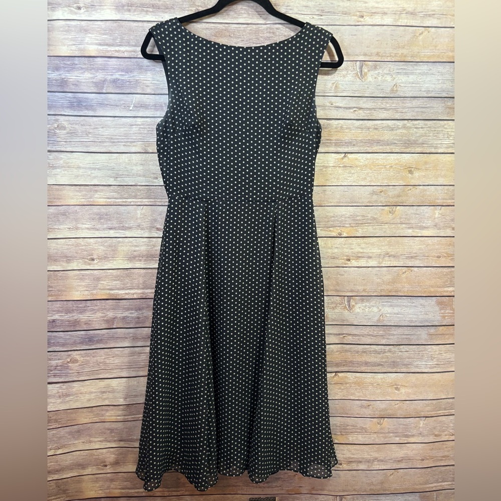 Betsey Johnson Retro Aline Polka Dot Dress Size 6